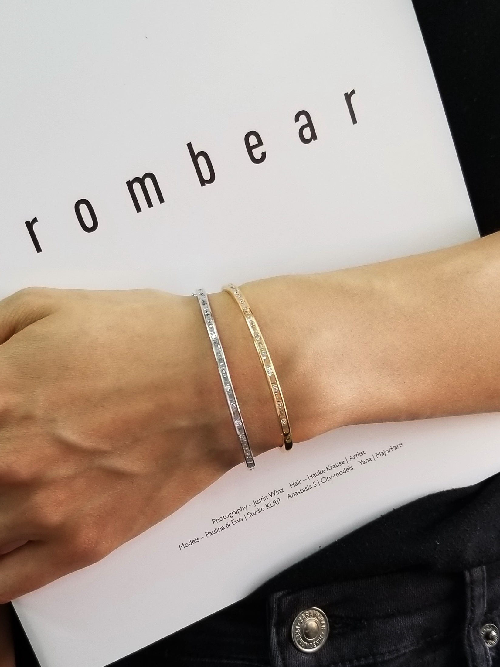 925 Sterling Silver CZ Bangle