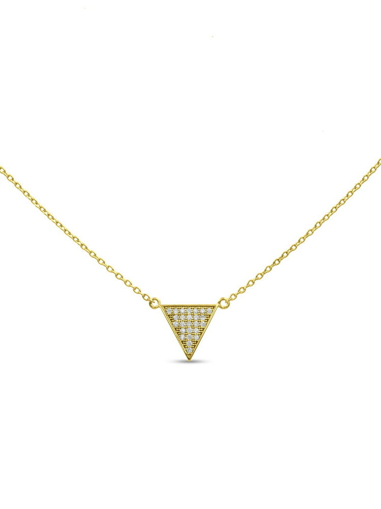925 Sterling Silver CZ Necklace