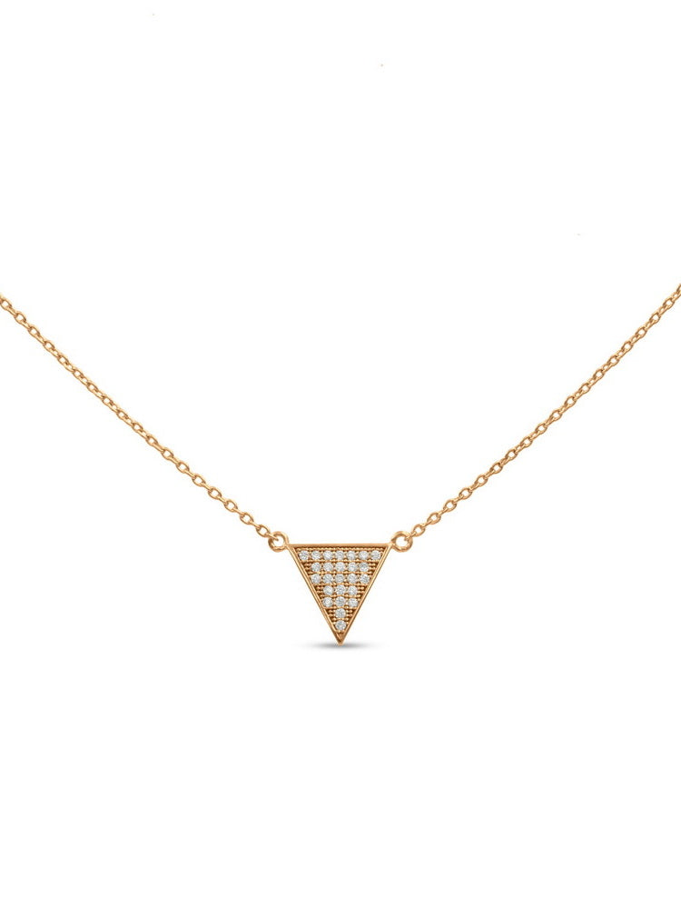 925 Sterling Silver CZ Necklace