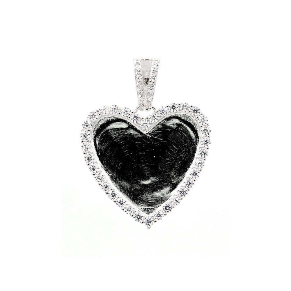 925 Sterling Silver Customized Memory Pendant&Free Chain/ Photo Pendant