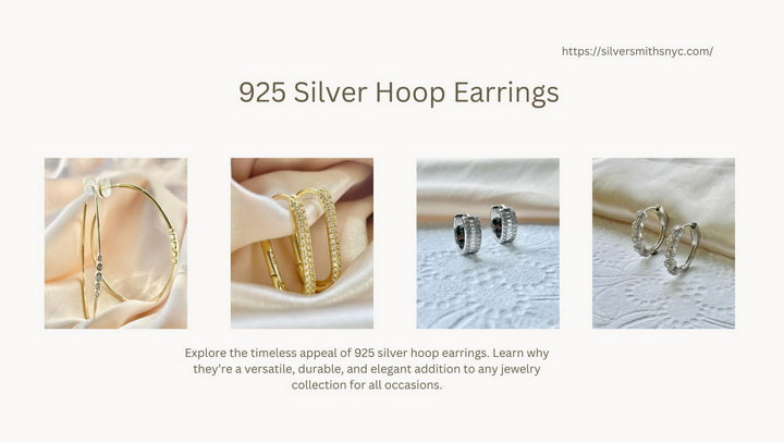925 Silver Hoop Earrings: Why They're the Essential Jewelry Piece You Can't Miss