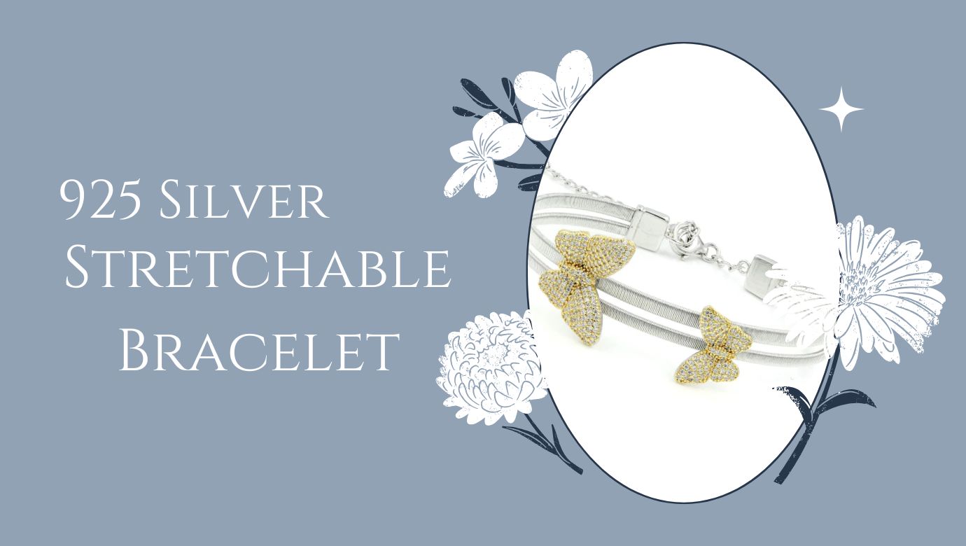 The Effortless Elegance of the 925 Silver Stretchable Bracelet