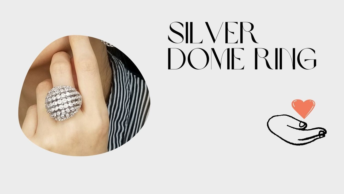 The Silver Dome Ring: A Statement of Elegance and Individuality