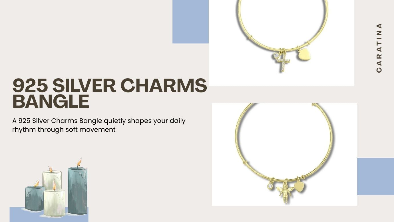 How a 925 Silver Charms Bangle Quietly Transforms Your Daily Rhythm