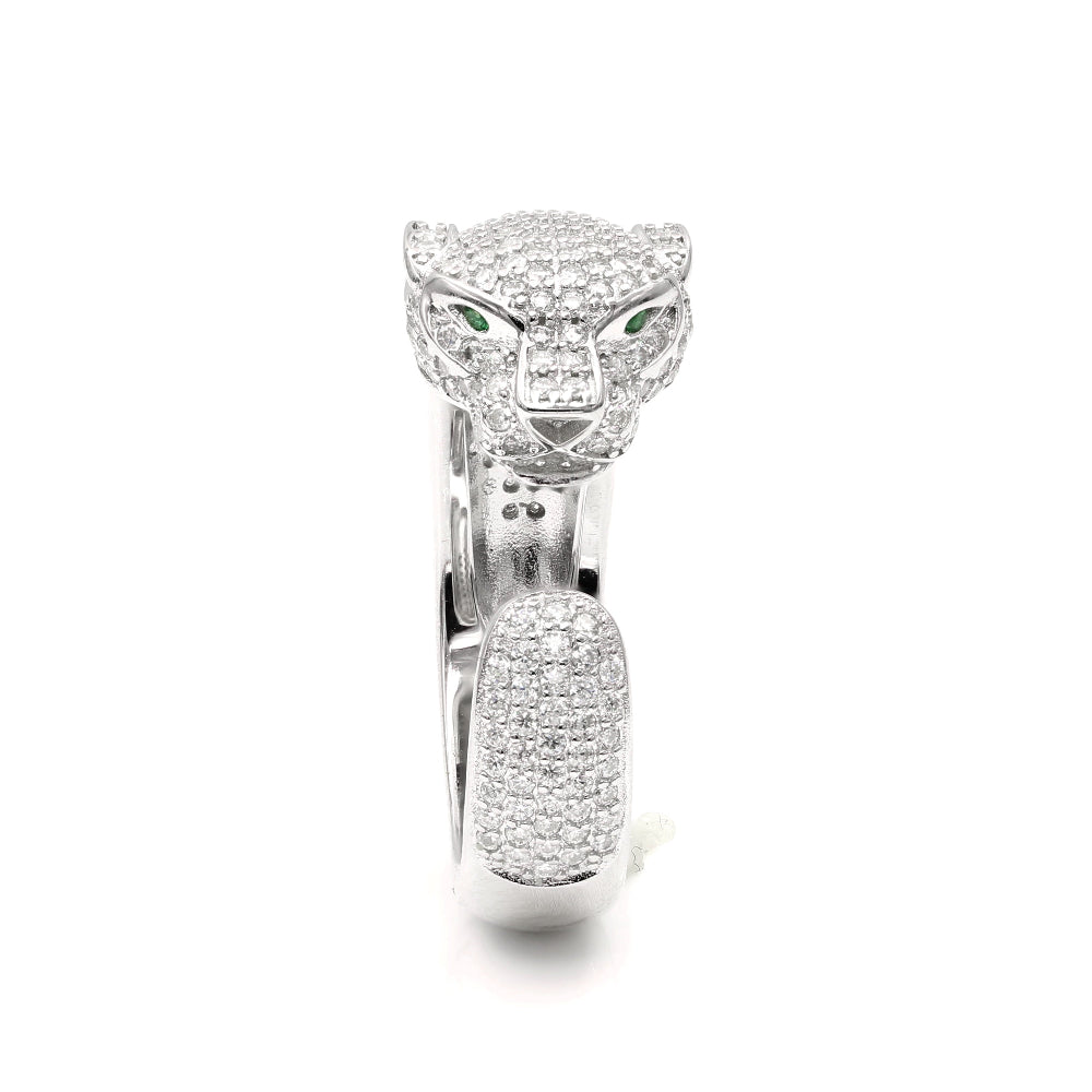 925 Sterling Silver 1.26 Ctw. Moissanite Statement Ring