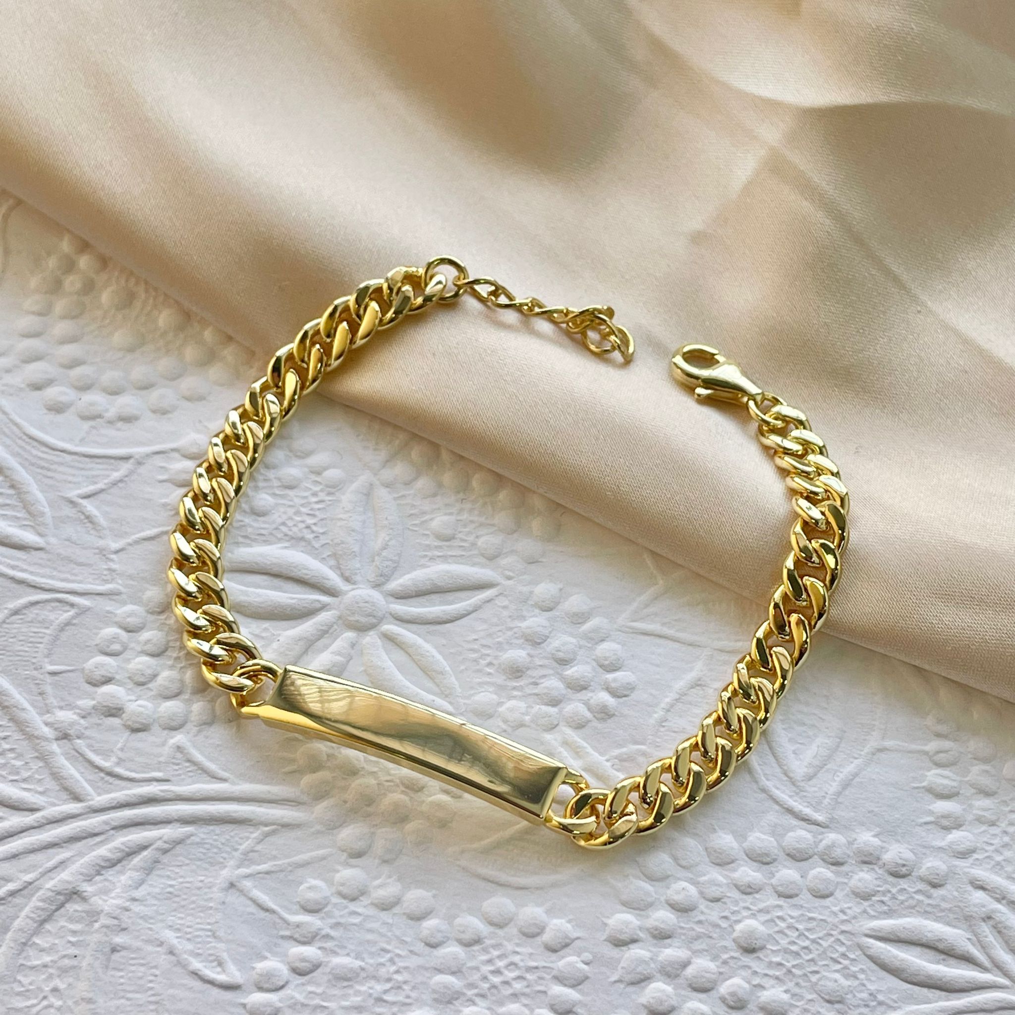 925 Sterling Silver Cuban Link Bracelet