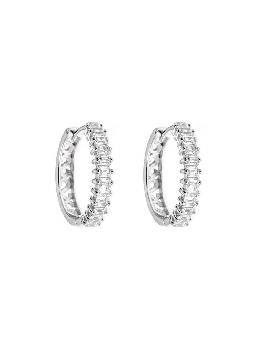 925 Sterling Silver Hoop Earrings