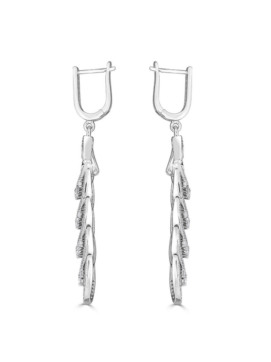 925 Sterling Silver Gorgeous Unique Design Earrings