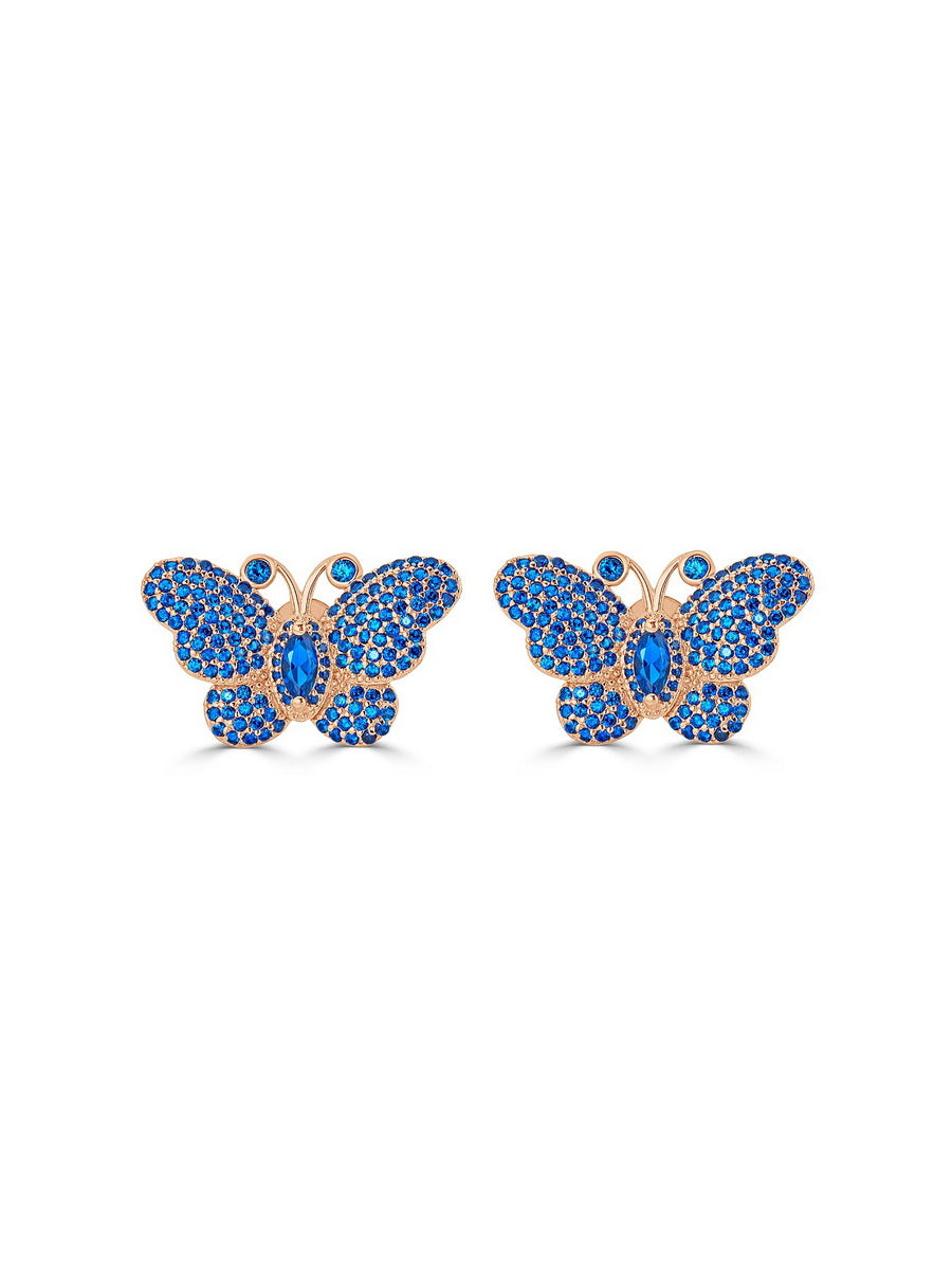 925 Sterling Silver CZ Studs Earrings