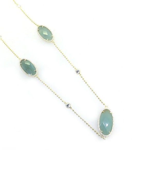 925 Silver Natural Stone Necklaces