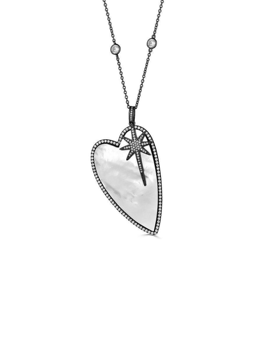 925 Sterling Silver Heart Necklaces