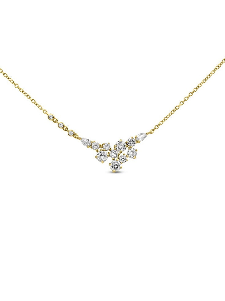 925 Sterling Silver CZ Necklace