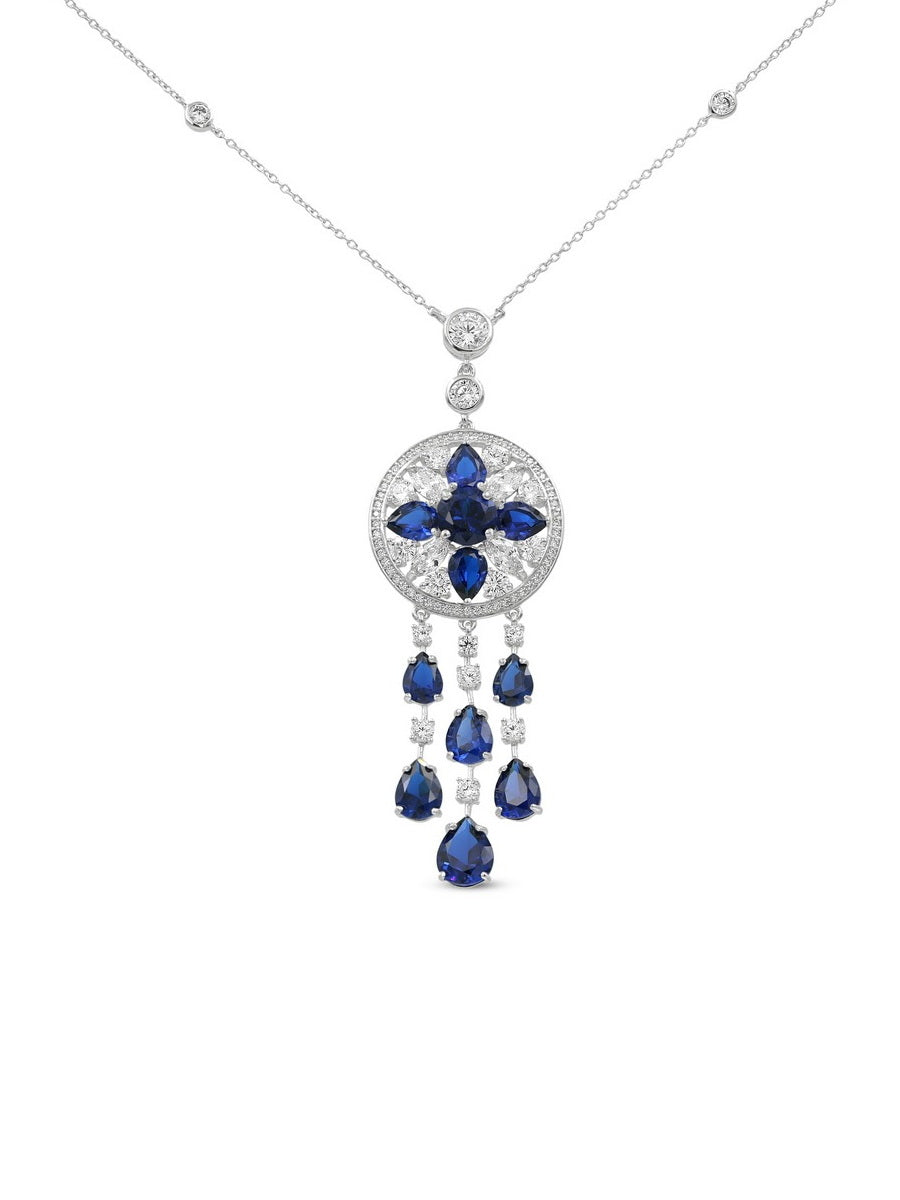 925 Sterling Silver CZ Necklaces