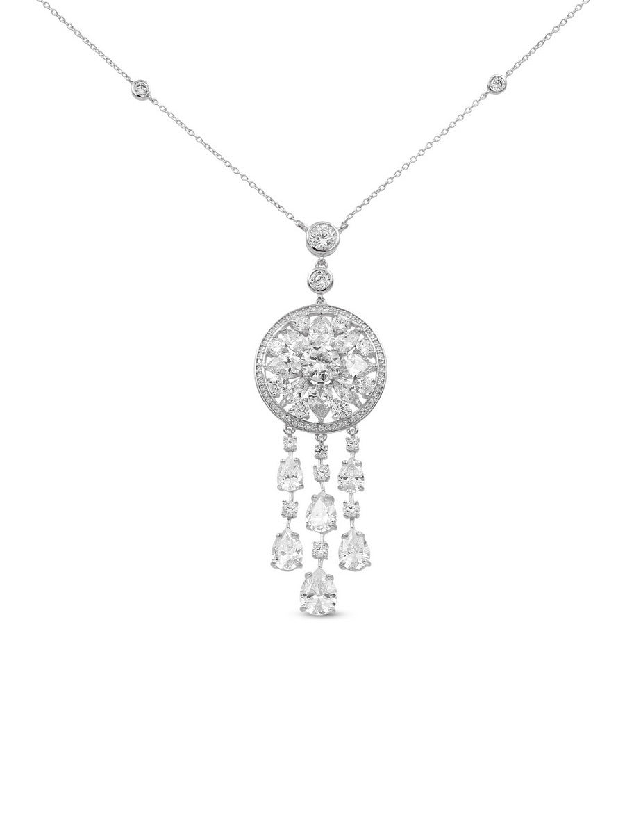 925 Sterling Silver CZ Necklaces