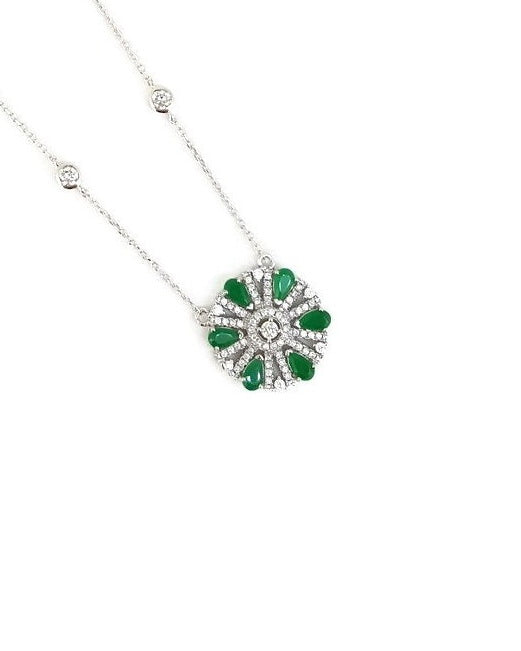 925 Sterling Silver CZ Necklace