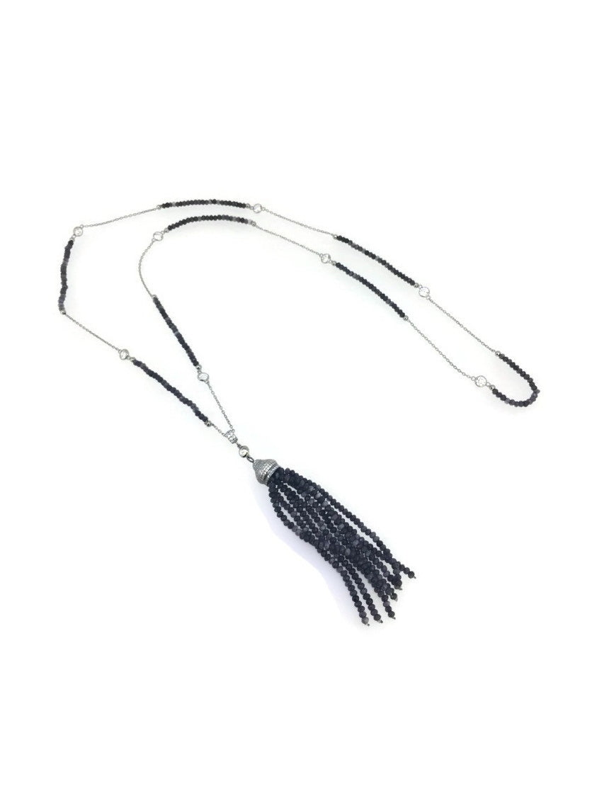 925 Sterling Silver Tassel Necklaces