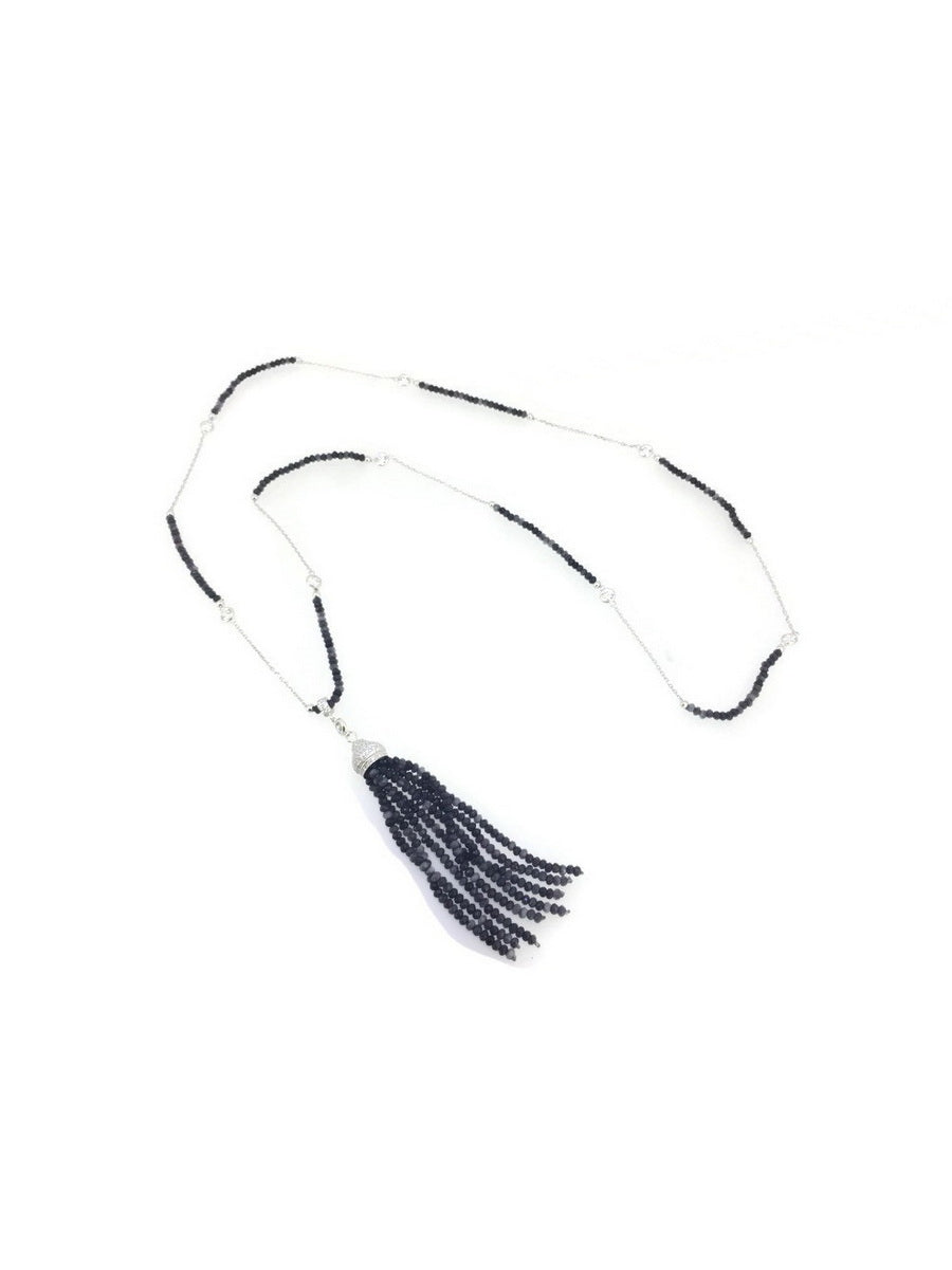 925 Sterling Silver Tassel Necklaces