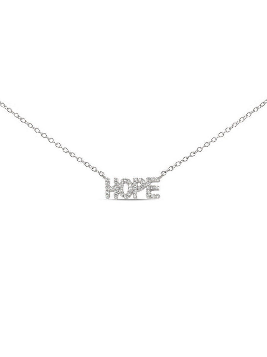 925 Sterling Silver "HOPE" Necklaces