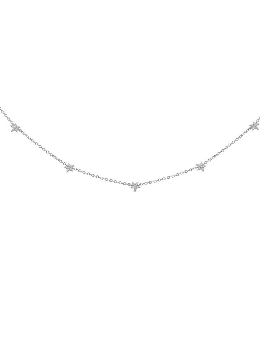 925 Sterling Silver Star Necklaces