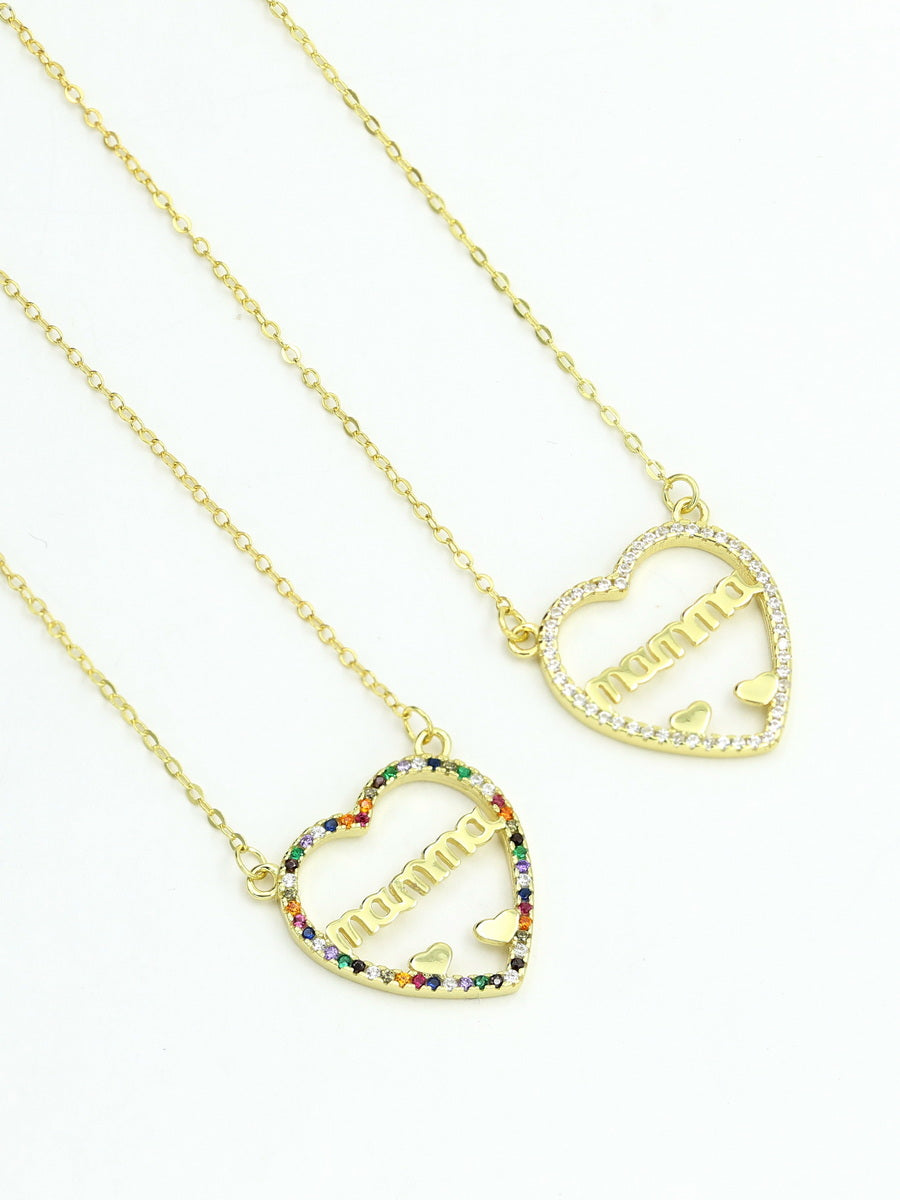 925 Sterling Silver Heart Necklaces