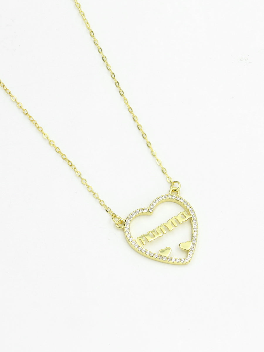 925 Sterling Silver Heart Necklaces