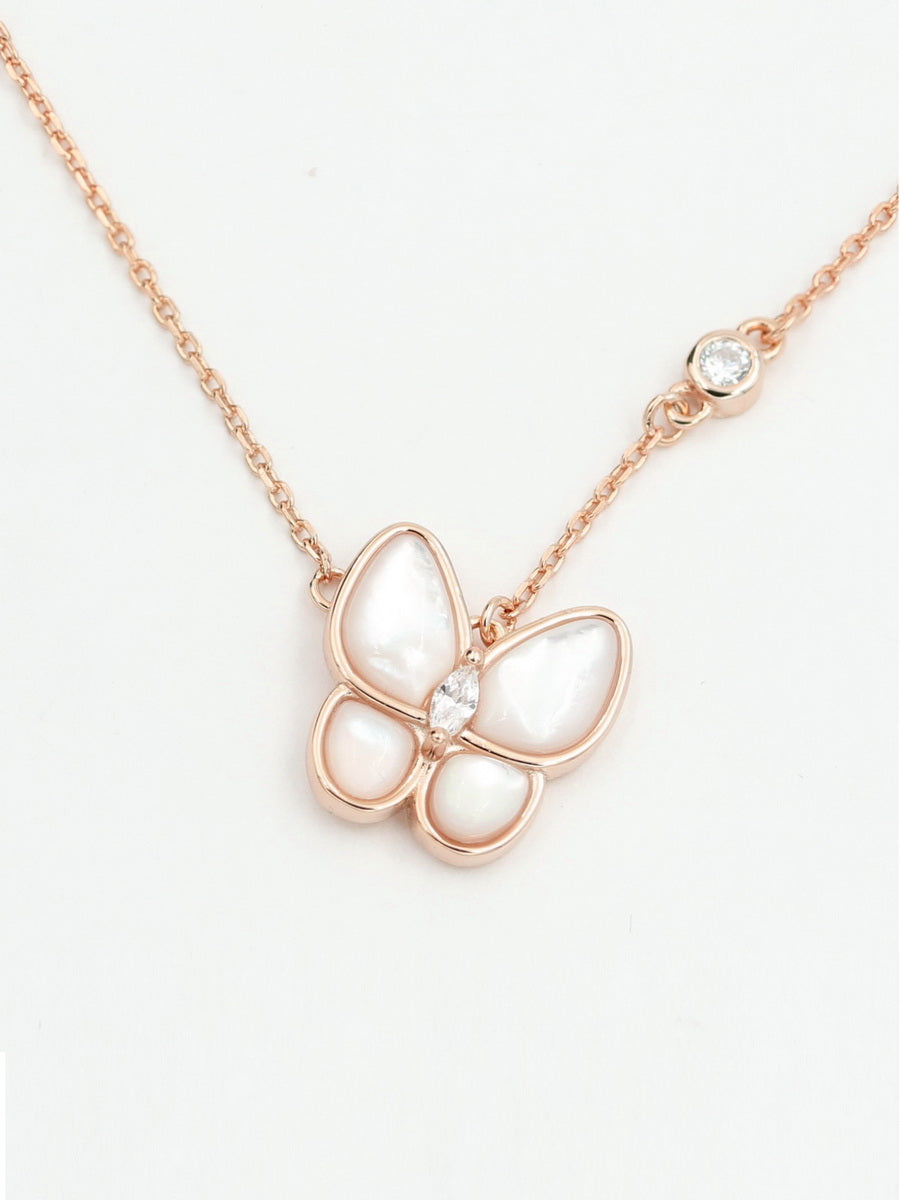 925 Sterling Silver Butterfly Necklaces