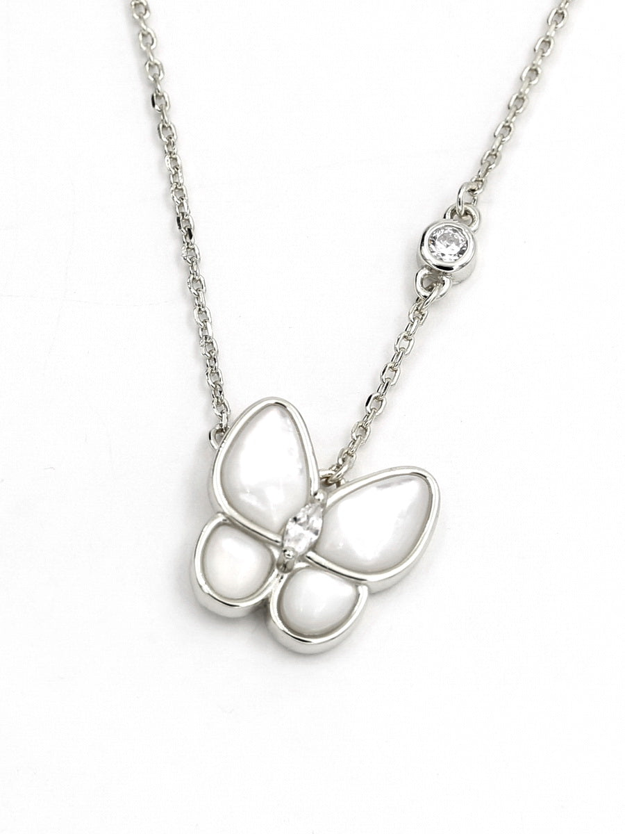 925 Sterling Silver Butterfly Necklaces