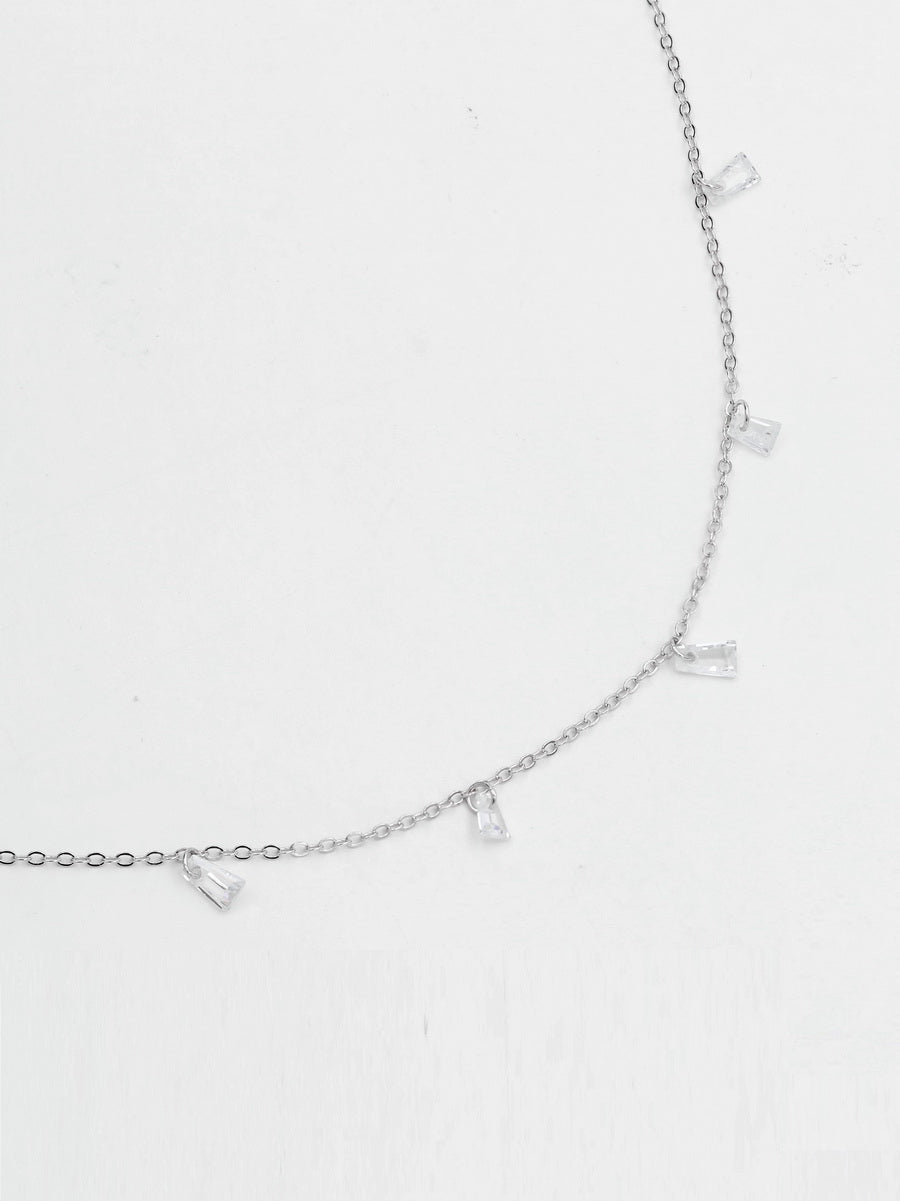 925 Sterling Silver CZ Necklaces