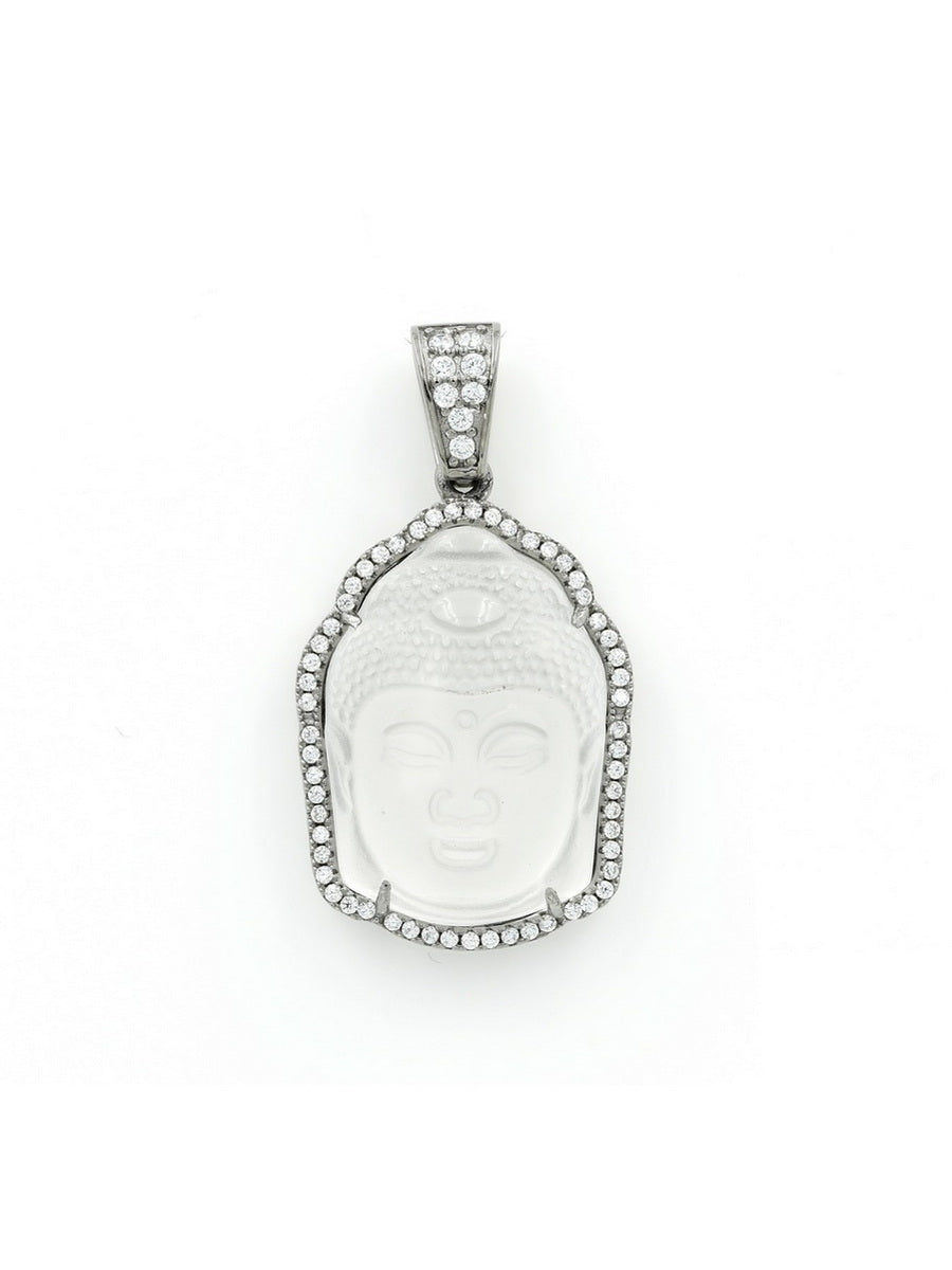 925 Sterling Silver Buddha Pendant