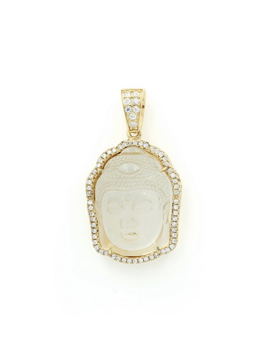 925 Sterling Silver Buddha Pendant