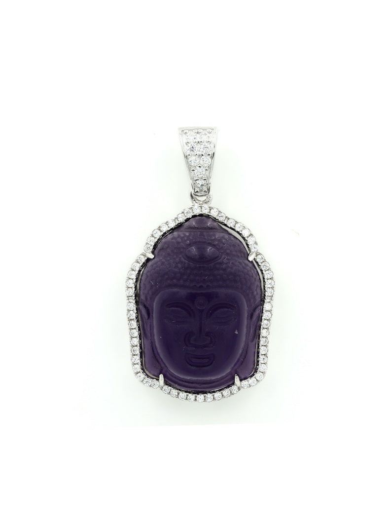 925 Sterling Silver Buddha Pendant