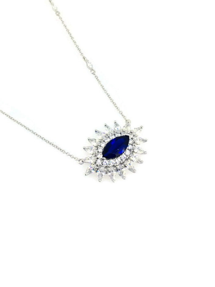 925 Sterling Silver Evil Eye Necklace