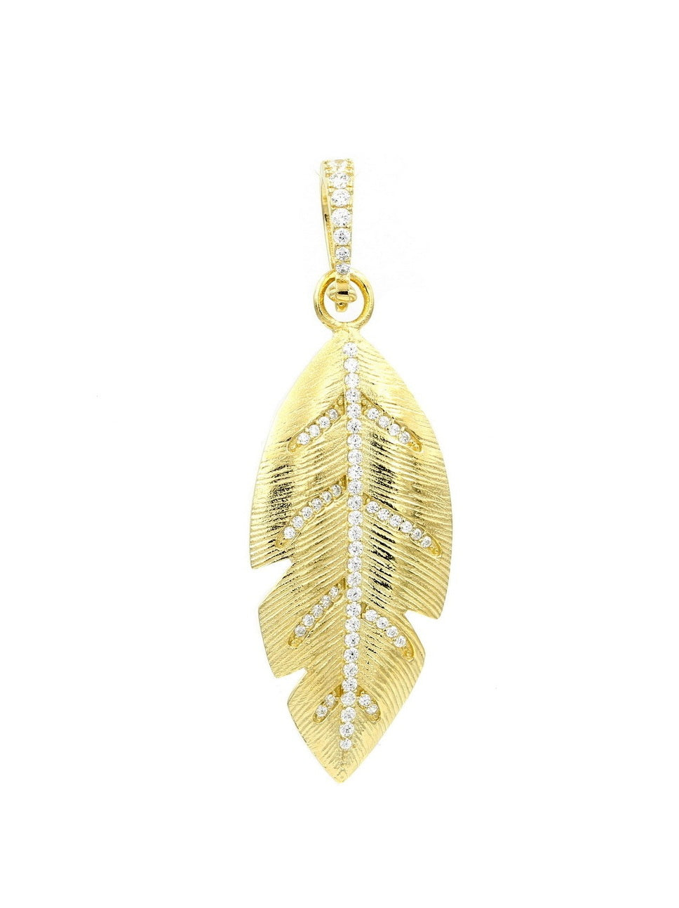 925 Sterling Silver Leaf Pendant