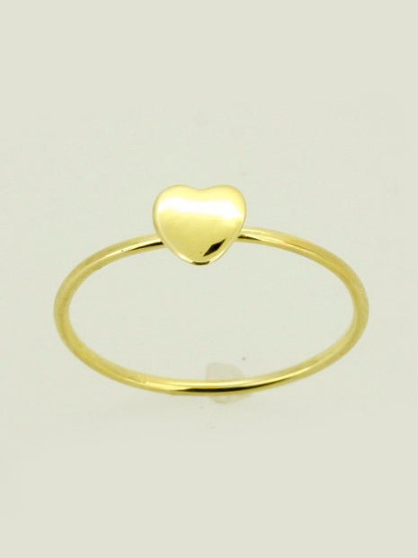 925 Sterling Silver CZ Heart Ring
