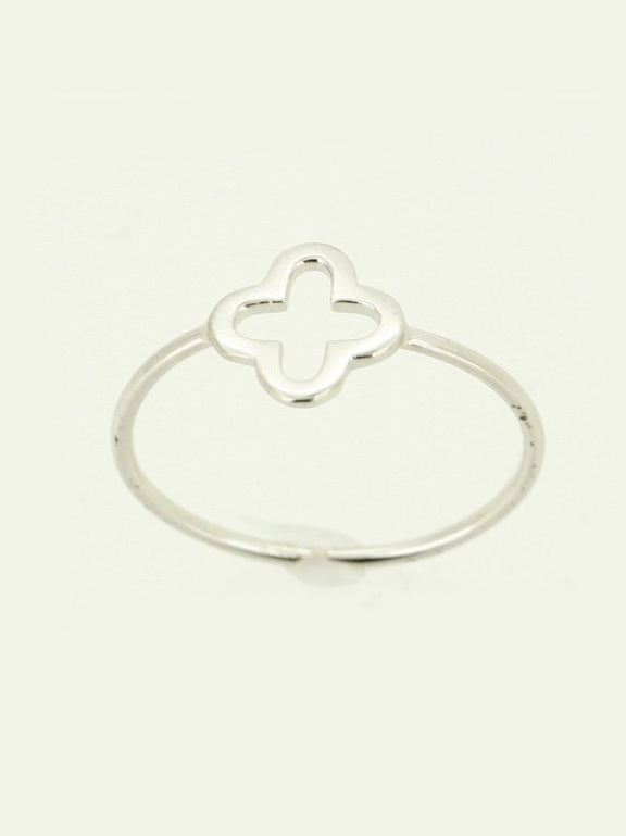 925 Sterling Silver Flower Ring