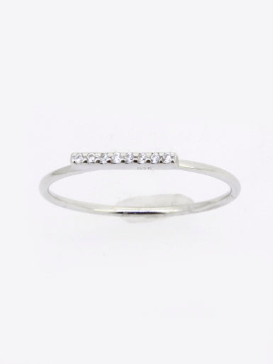 925 Sterling Silver CZ Ring