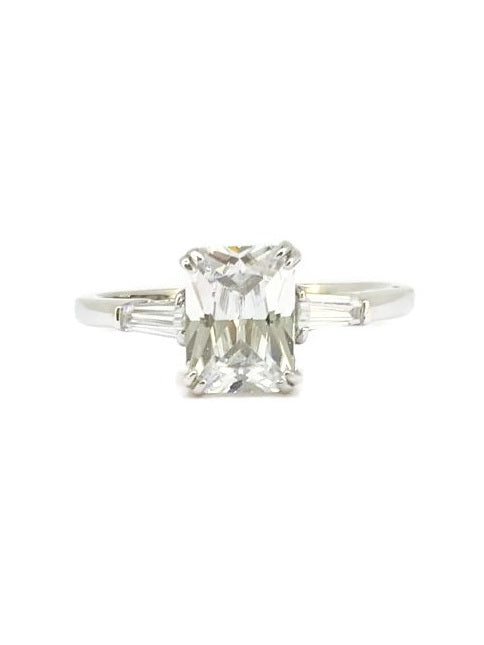 925 Silver Cubic Zirconia Wedding Ring