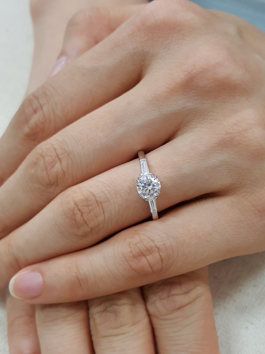 925 Silver Cubic Zirconia Wedding Ring