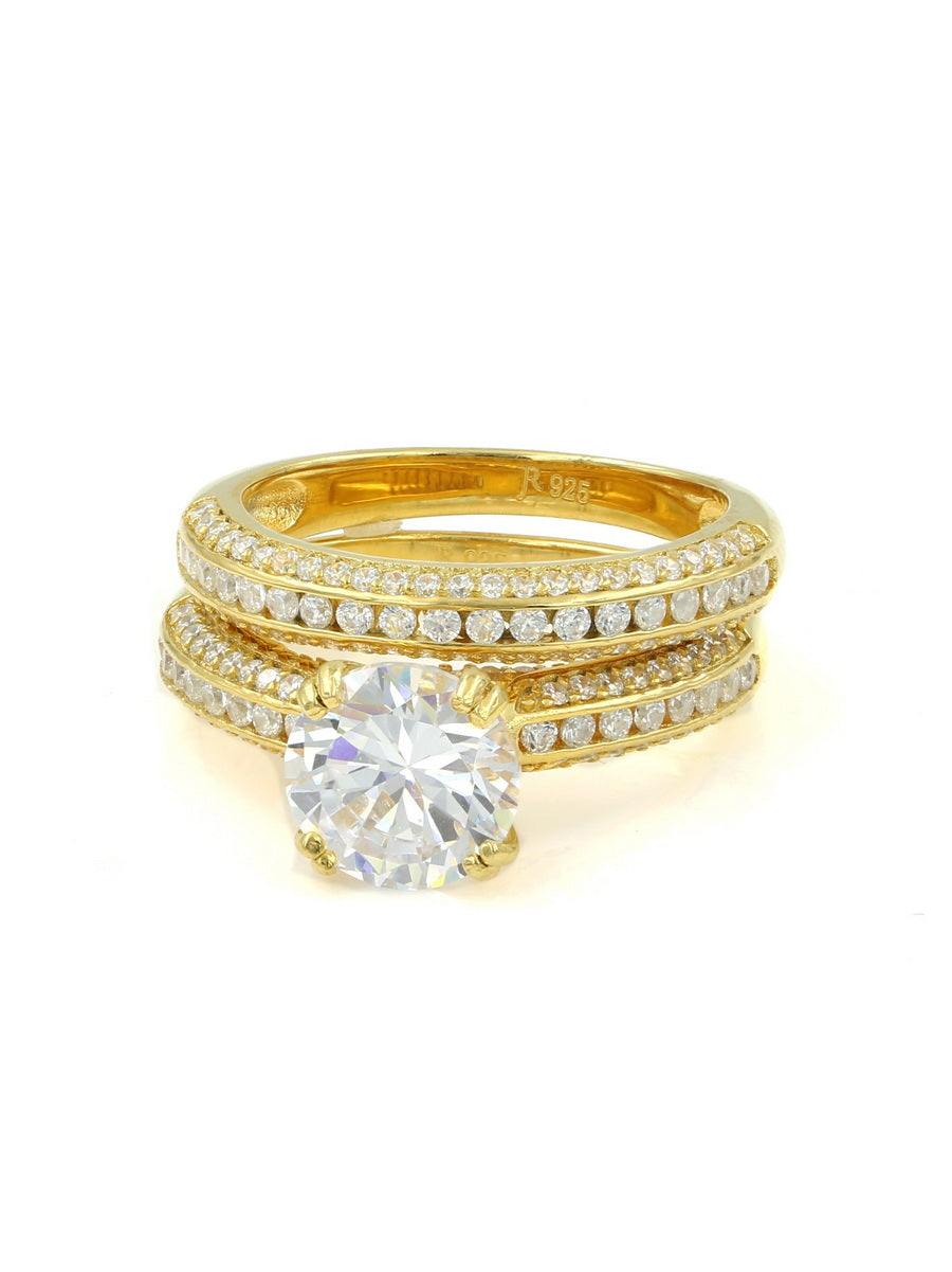 925 Silver Cubic Zirconia Stackable Ring